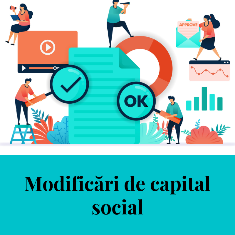 Modificări de capital social